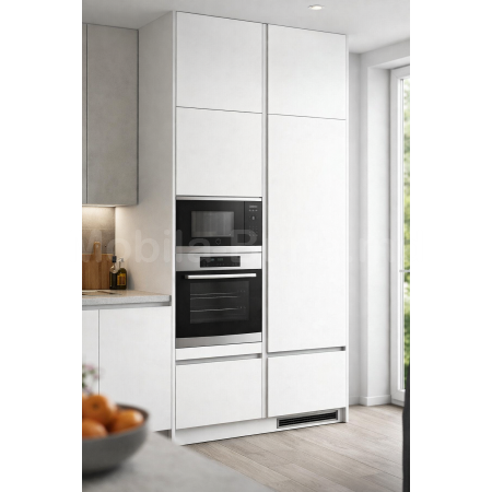 Dulap bucătărie modern pentru cuptor, microundă și frigider încorporabil A-12